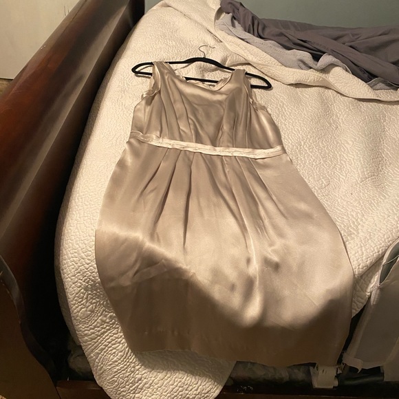 Banana republic raw silk dress, size 12 NWT - Picture 2 of 5